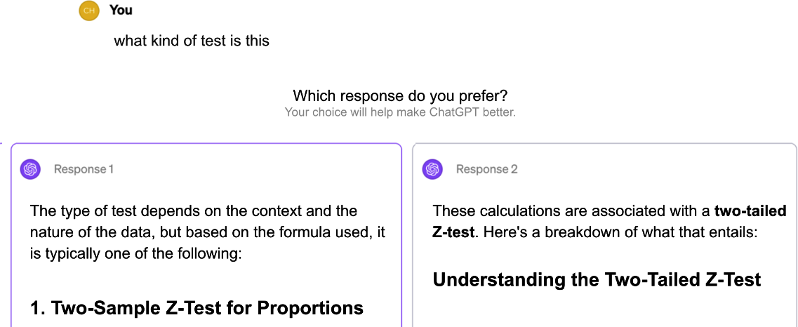 A screenshot of a chat Description automatically generated