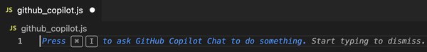 GitHub Copilot在我的IDE Visual Studio Code中的UX界面