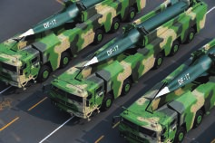 ICBM发射时（2024年9月）中国公表的画像【AFP＝时事】